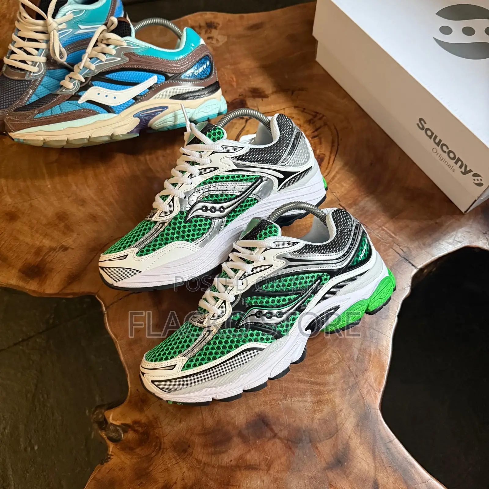 Original Foot Patrol X Saucony Progrid Omni 9 Sneakers
