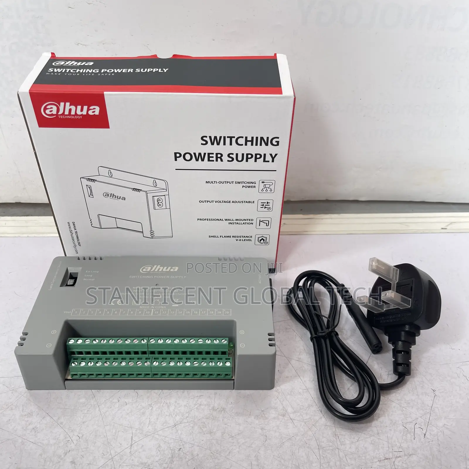 Dahua 20way Power Supply Box With Power Cord
