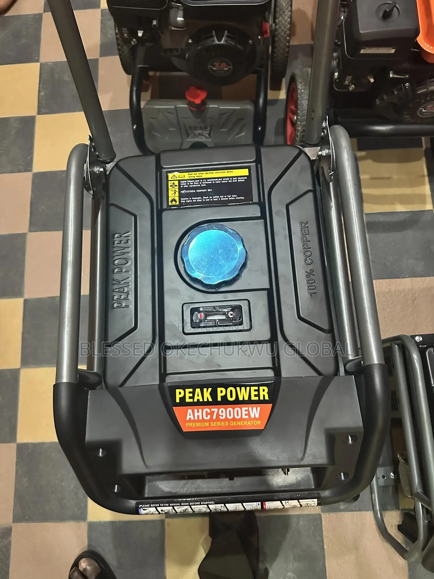 4.5kva Peak Power Generator Key Start With Warranty