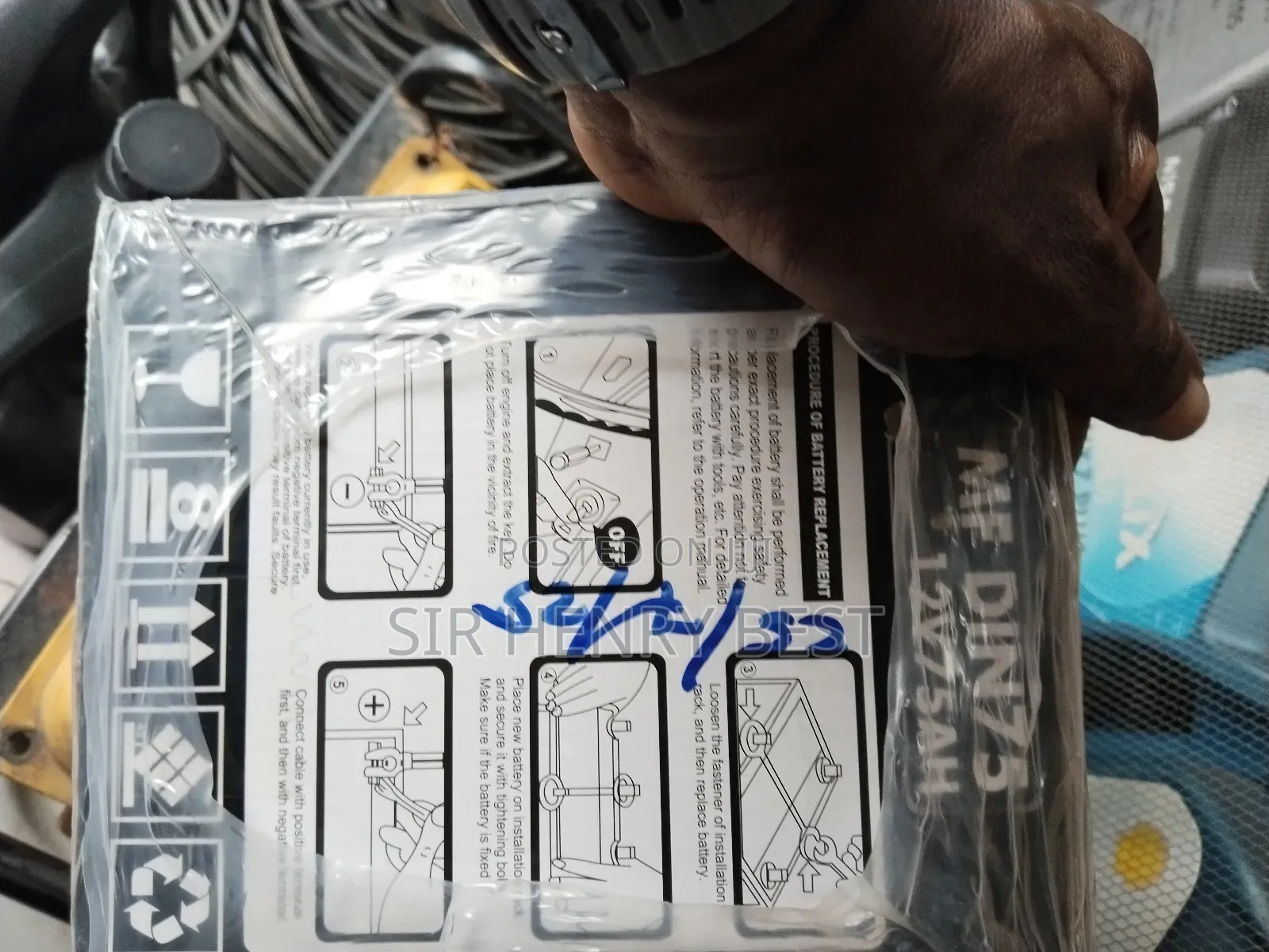 75 Arms Battery Made In Malaysia.