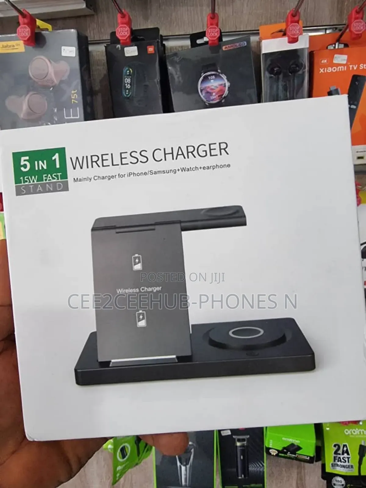 5-in-1 15w Fast Wireless Charger