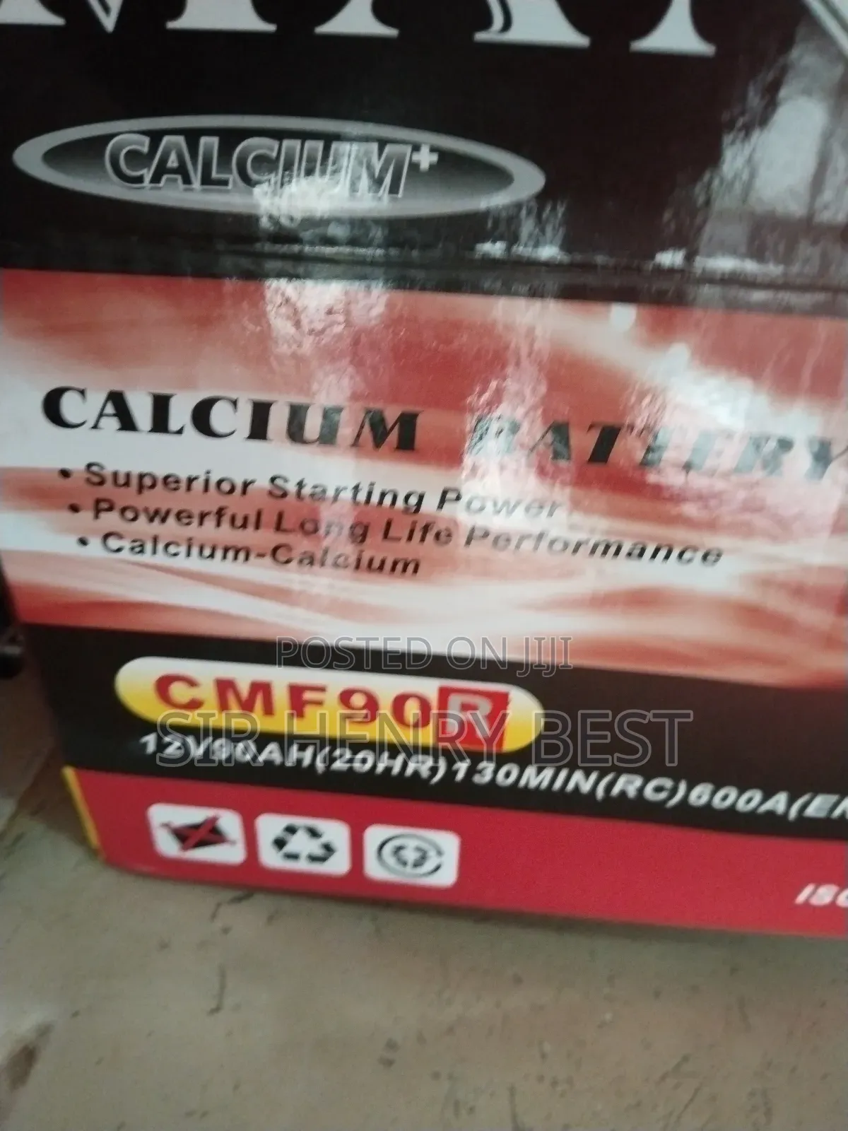 90 Arms Battery.Made In Korea