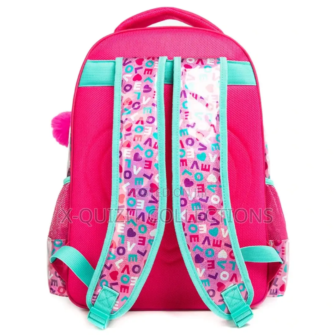 Jasmine Star 3pc “Love” School Bag – (16.5 Inch)