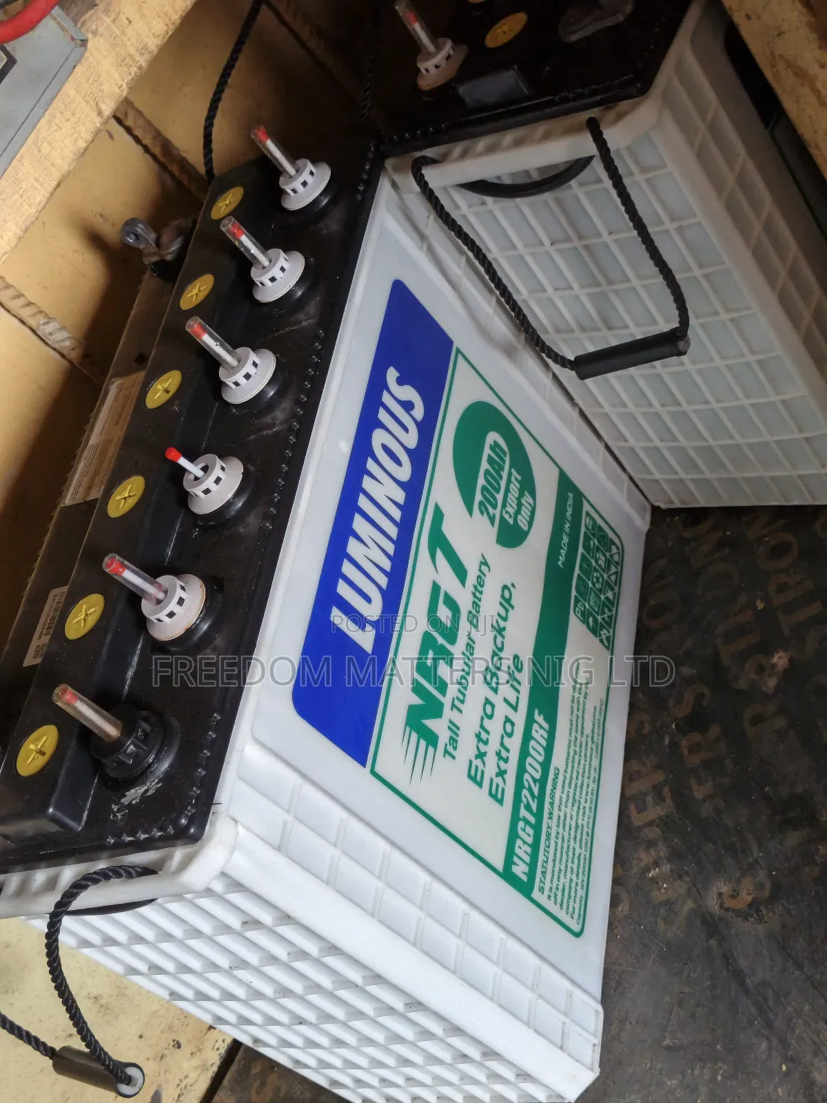Fairly Used Inverter Battery