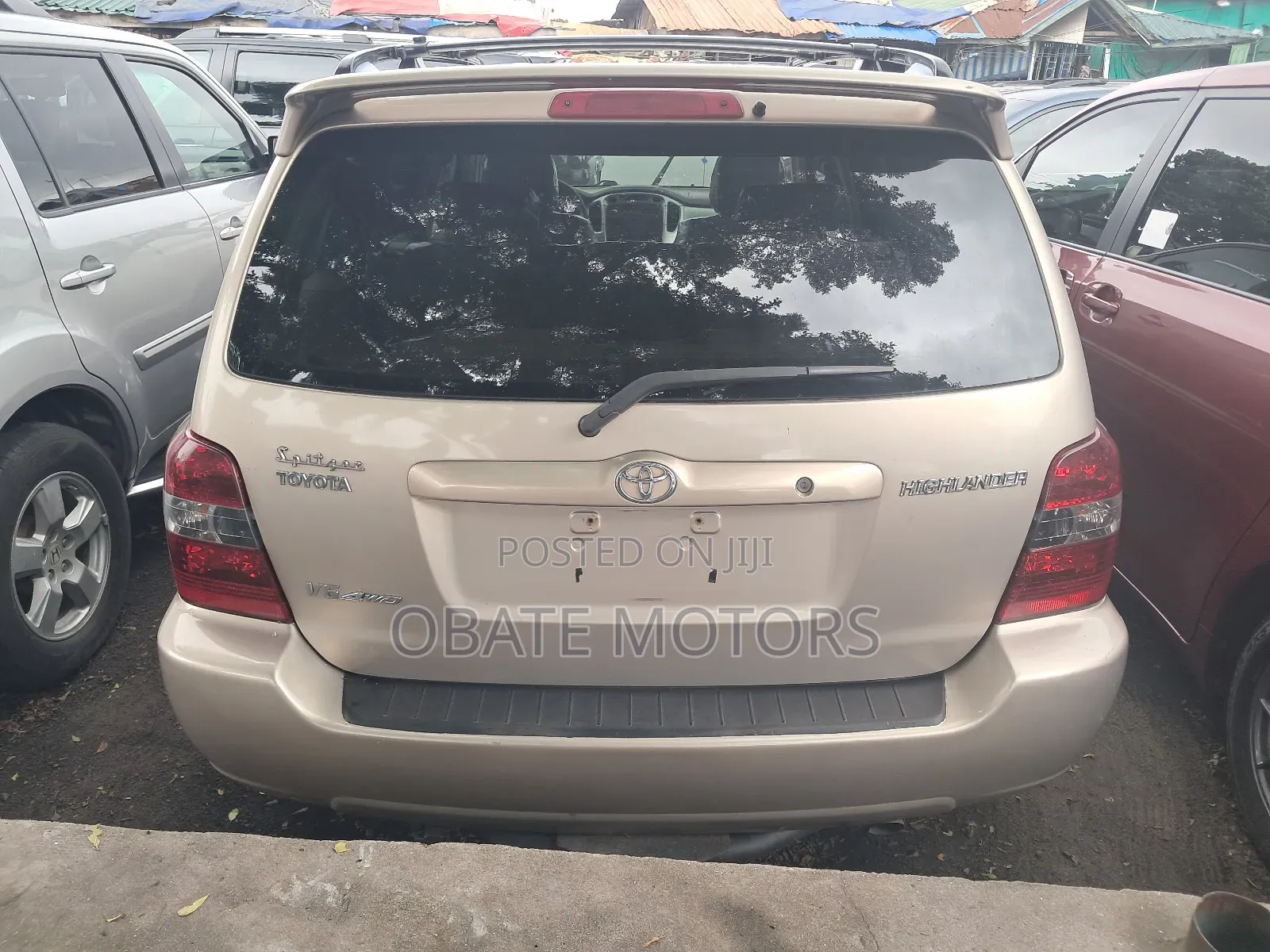 Toyota Highlander Limited V6 2006 Gold