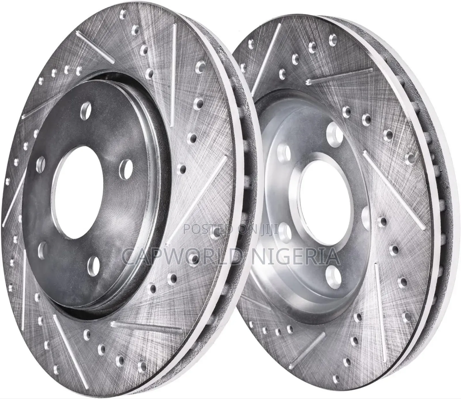 Mercedes Front Drilled Slotted Brake Discs Pads
