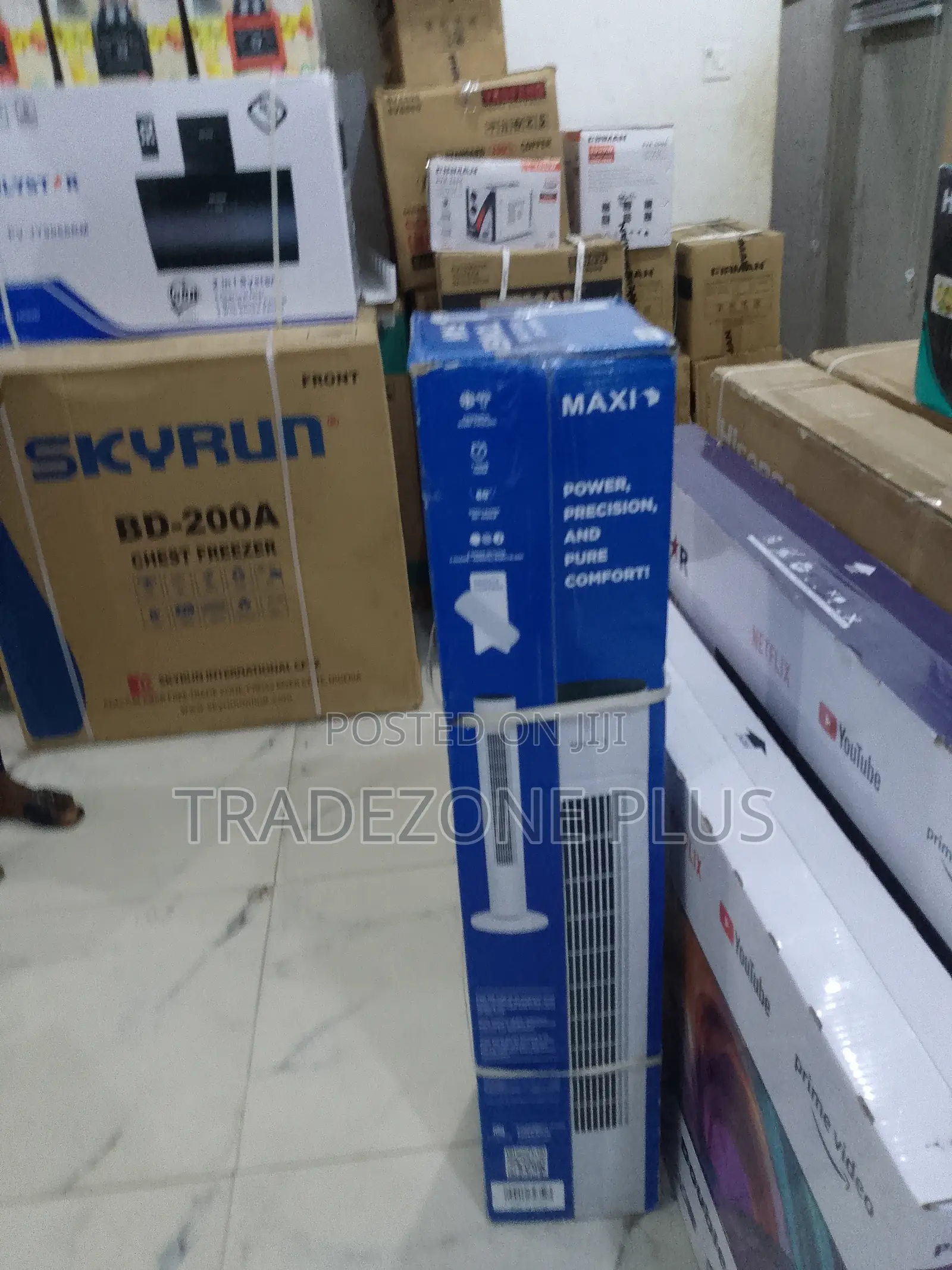 Maxi Tower Fan – Stylish Design With Powerful Airflow