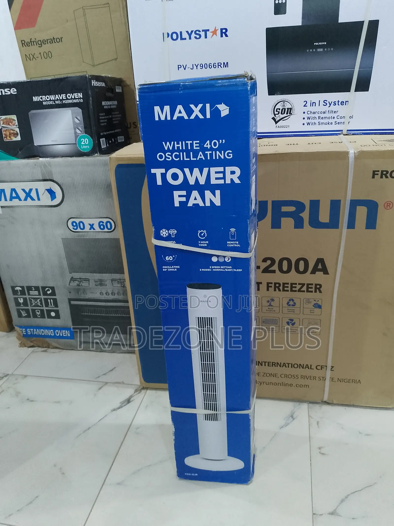 Maxi Fan for Dorms Apartments – Space-Saving Tower