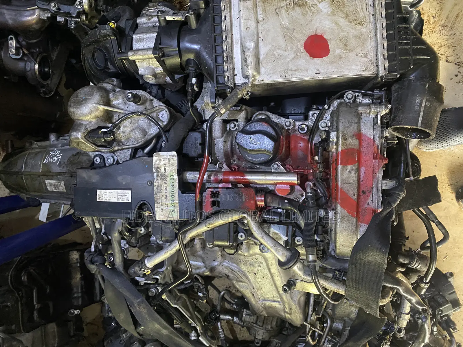 Mercedes Benz GLC 300 / C300 / E200 2015 M274 Engine