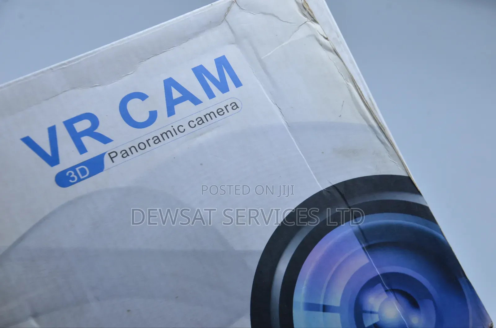 Vr-Cam 360° Fisheye Panoramic Ip Camera With Wifi