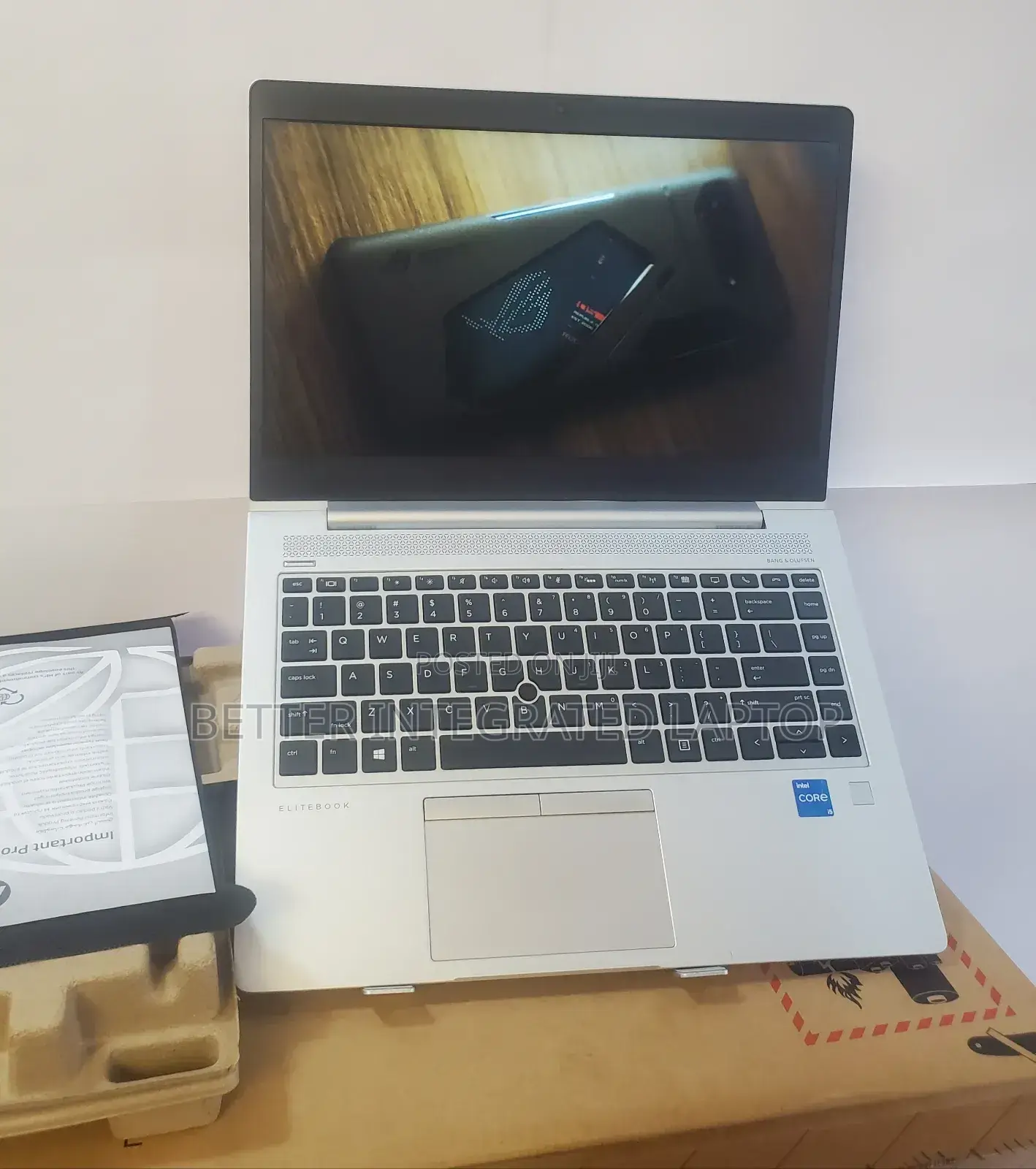 New Laptop HP EliteBook 755 G5 16GB Intel Core I5 SSHD+SSD 512GB
