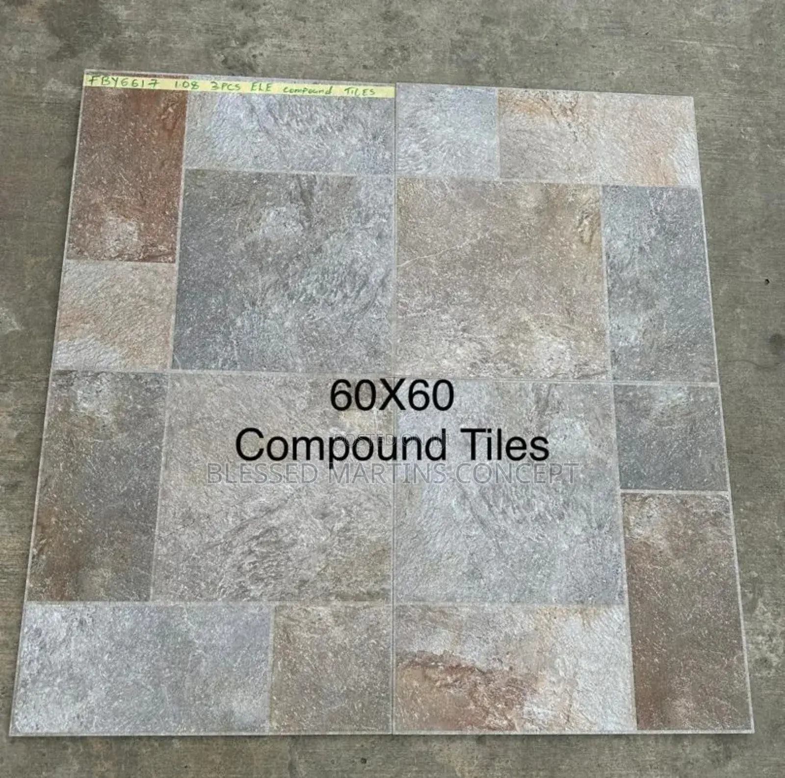 High Quality Porcelain Compound/Car Park Floor Tiles