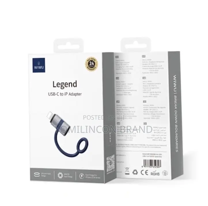 Wiwu Legend Ip to Usb-C Adapter Wi-C052