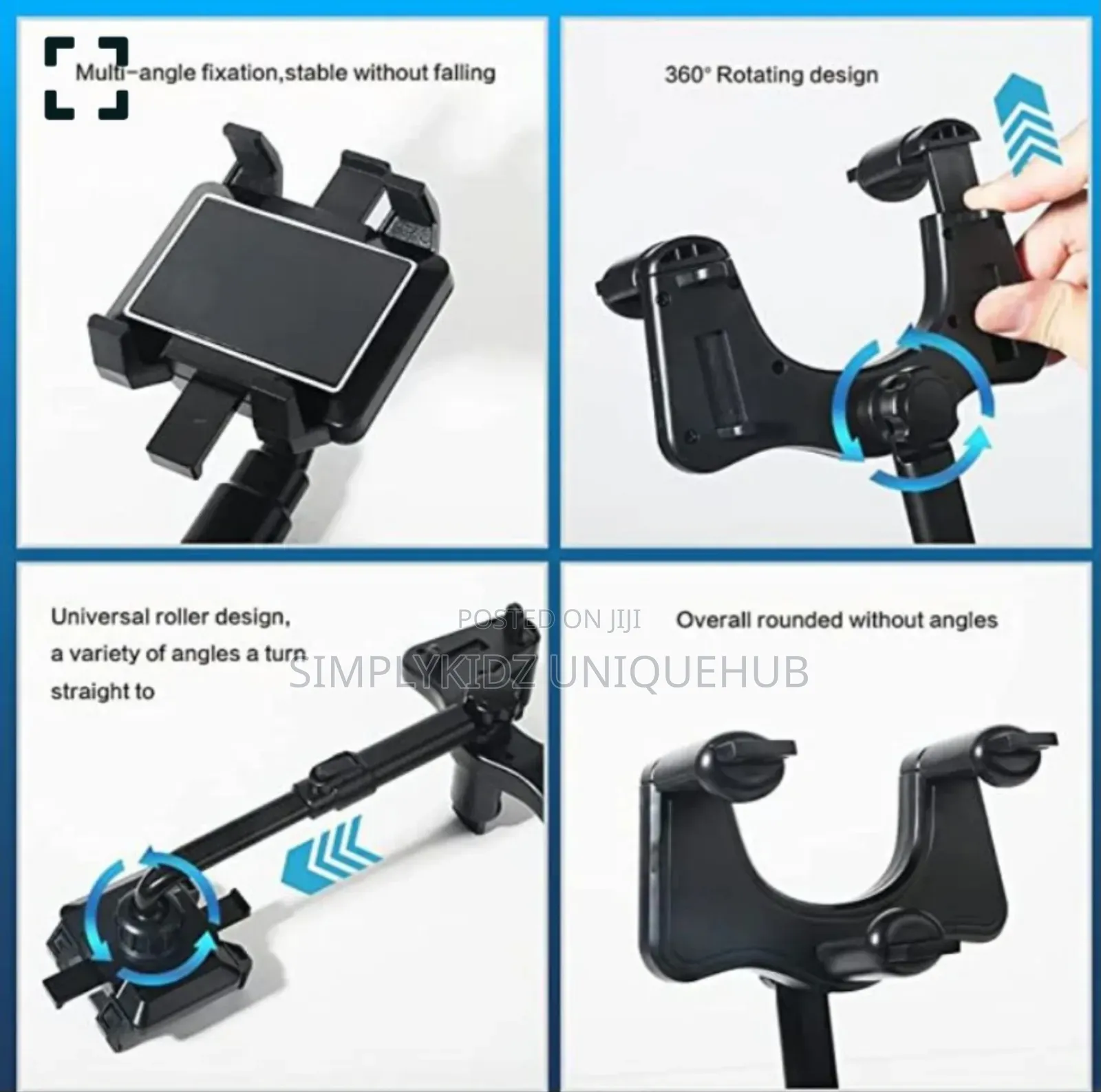 Rotatable and Retractable Car Phone Holder