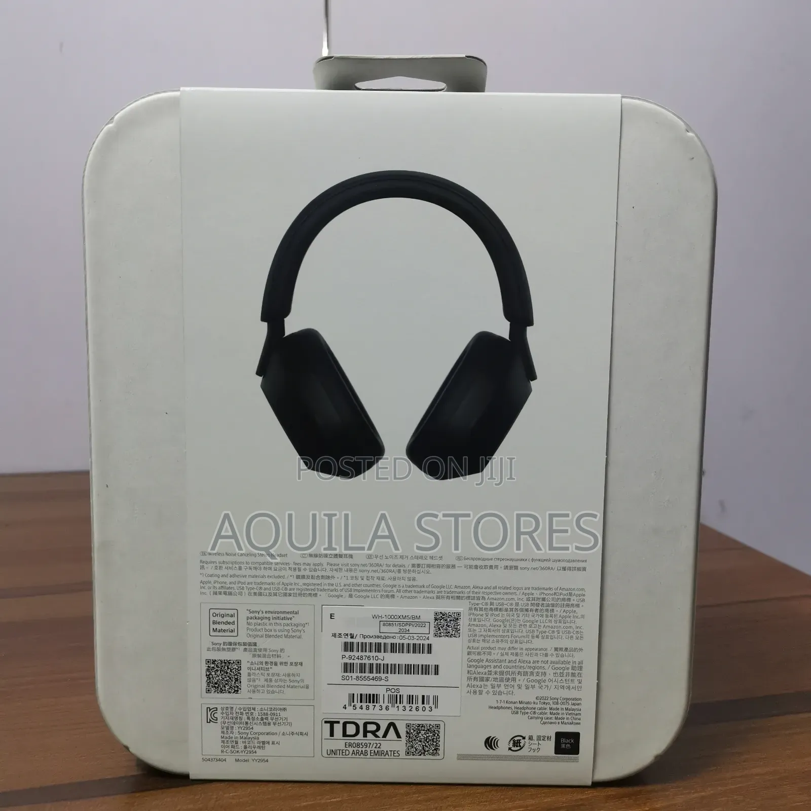 Sony Wh-1000xm5 Wireless Noise-Cancelling Headphones