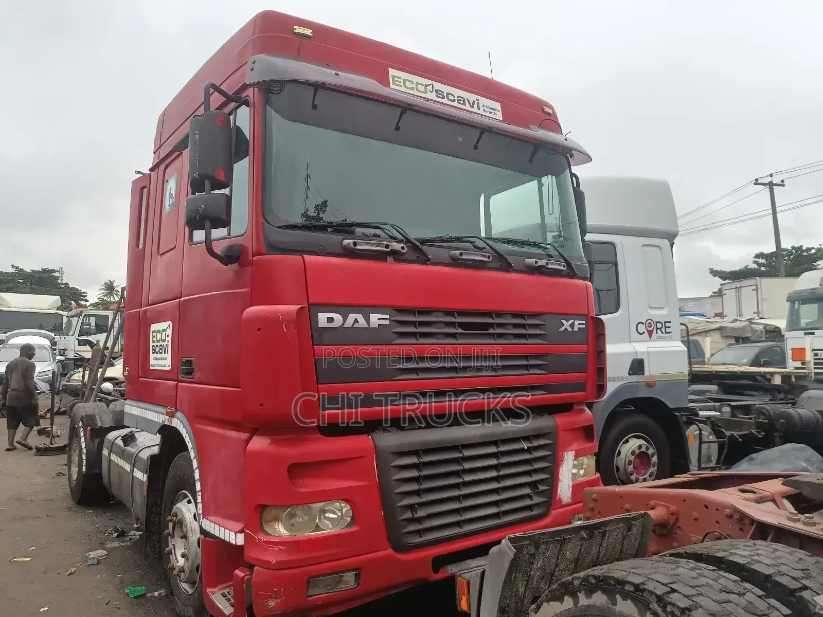 Daf Xf Trailer Head Truck Europe