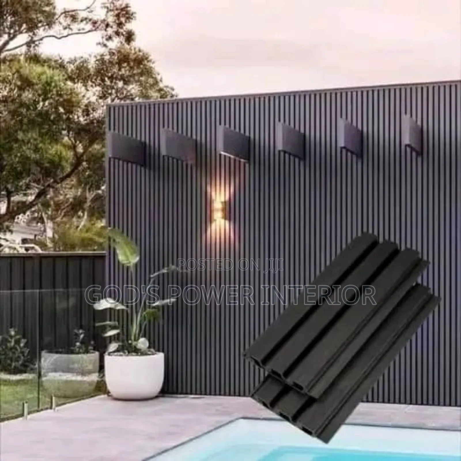 Exterior Panel for Wall Cladding