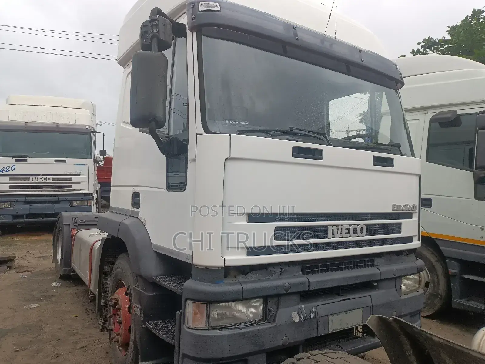 Iveco Trailer Truck Eurostar 1999 White
