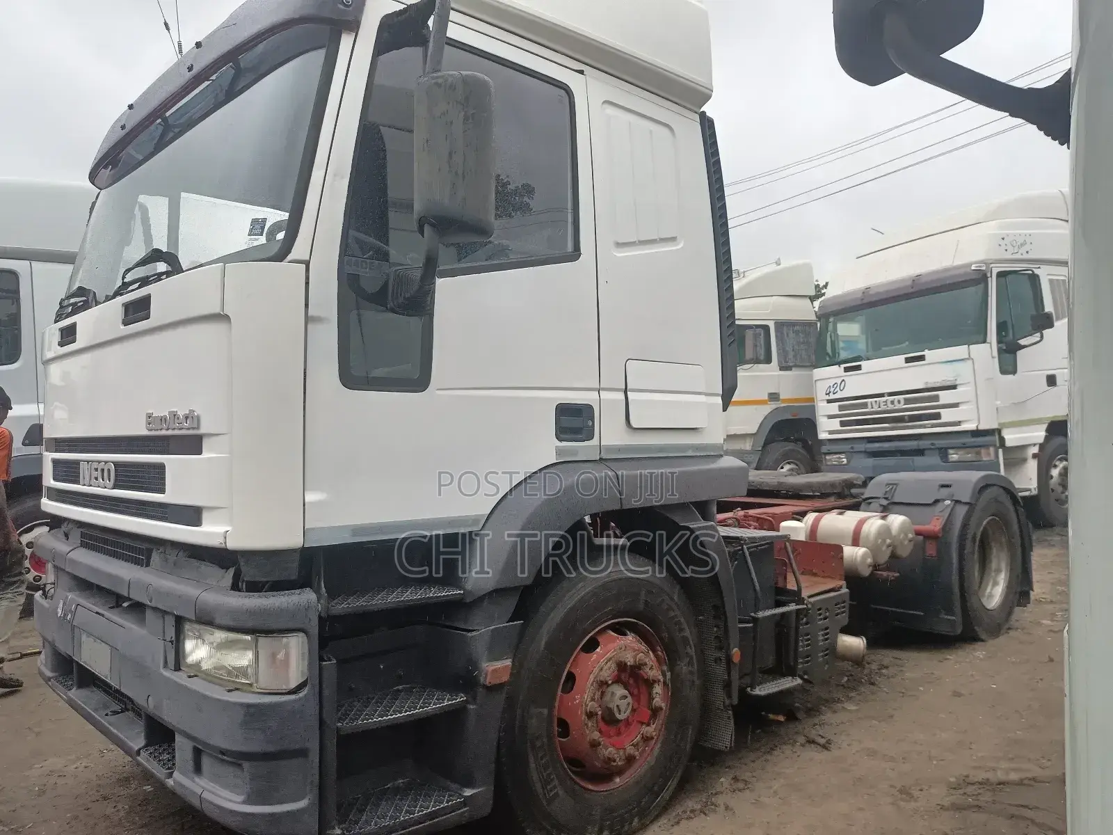 Iveco Trailer Truck Eurostar 1999 White