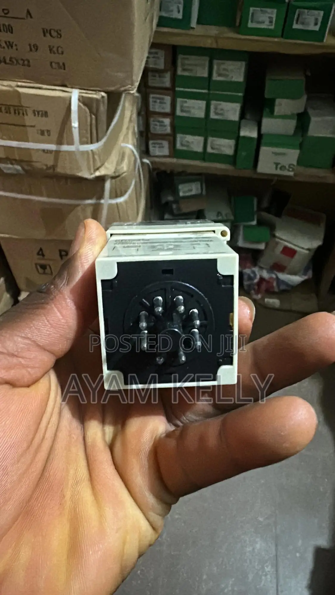 220vac Recycling Timer Omron Digital Timer 8 Pin With Base