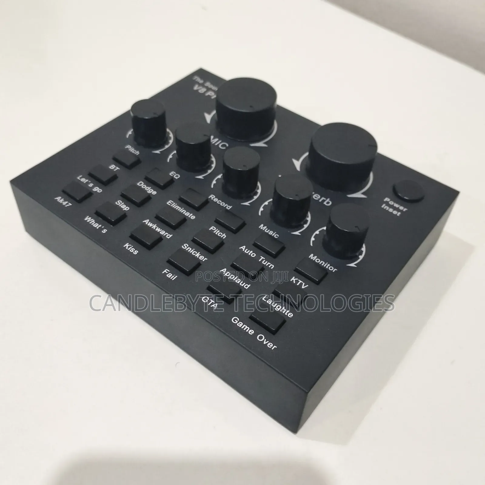 V8 Pro Sound Card – Clear Loud Studio Audio Instantly