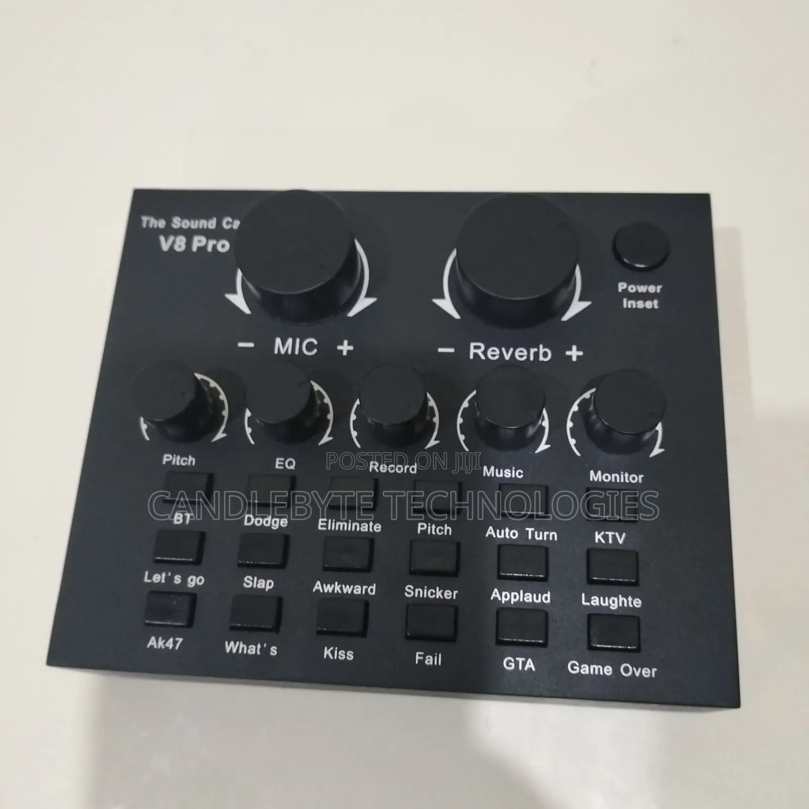 V8 Pro Sound Card – Clear Loud Studio Audio Instantly