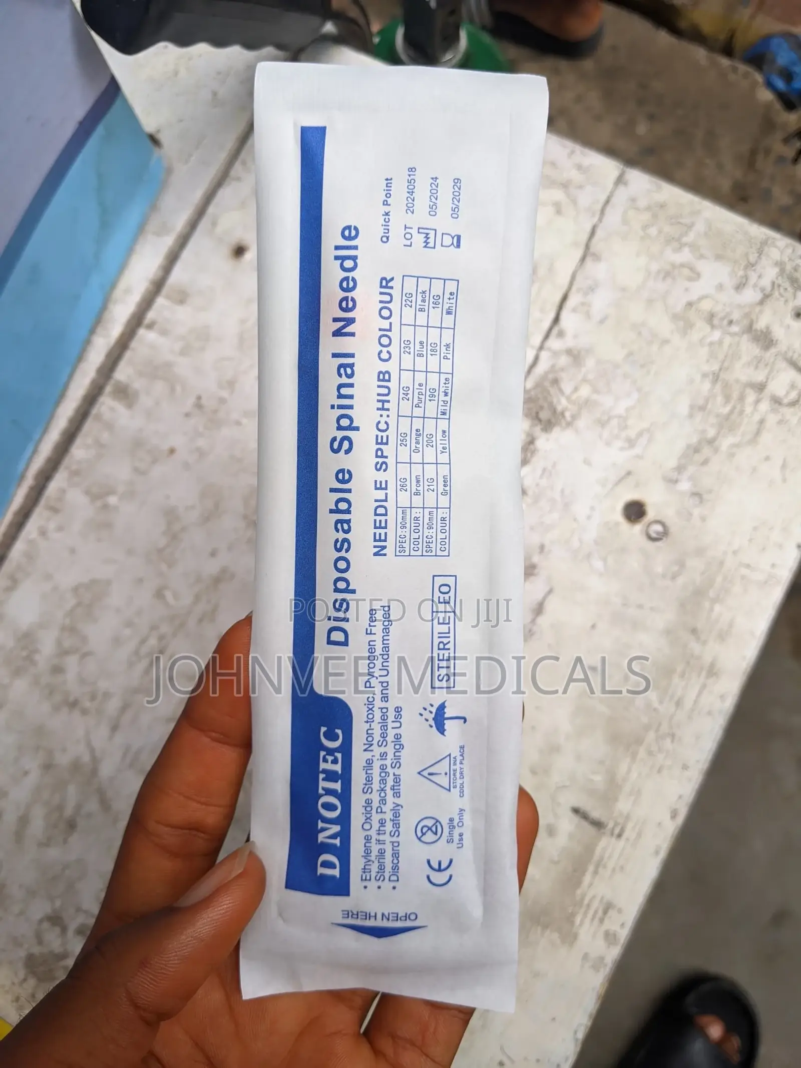 Disposable Spinal Needle