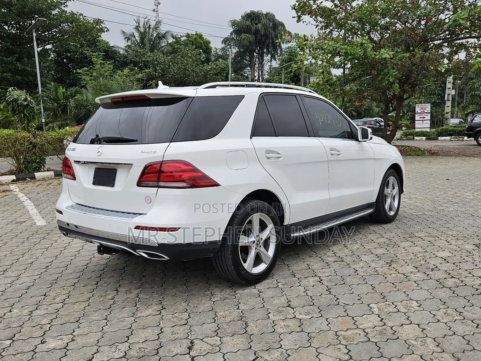 Mercedes-Benz GLE-Class GLE 350d 4MATIC 2017 White