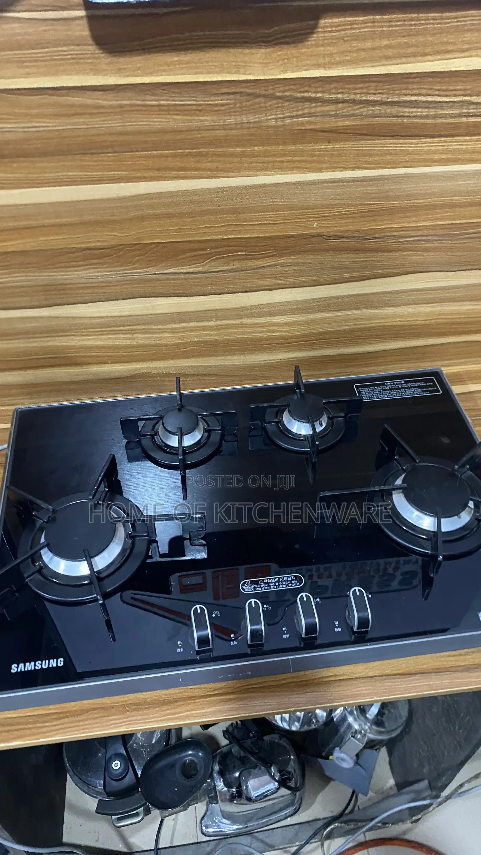 Samsung 4 Burner Inbuilt - Table Top Gas Cooker