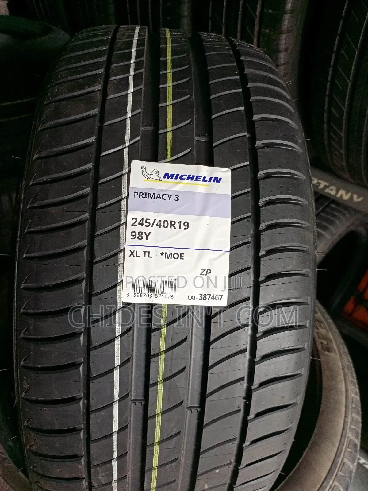 245/40/19 Michelin Run Flat Tire Original