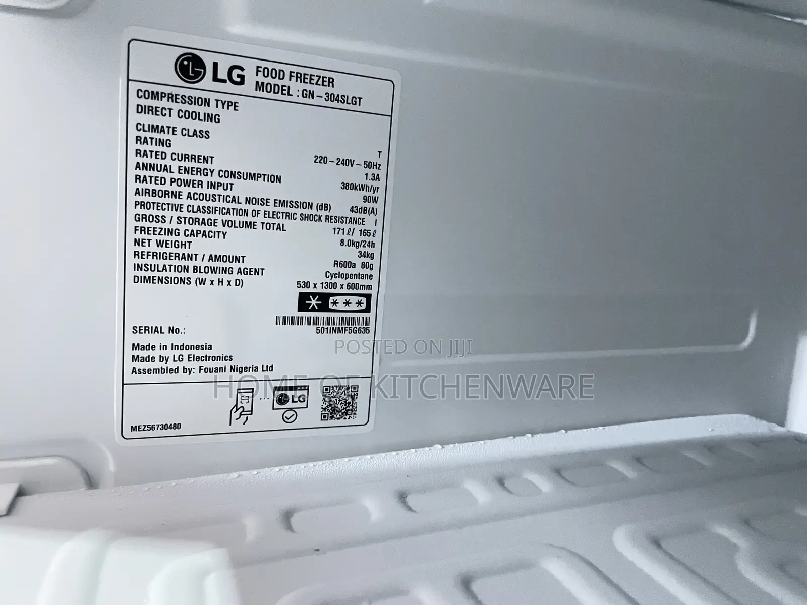 Lg Upright Freezer