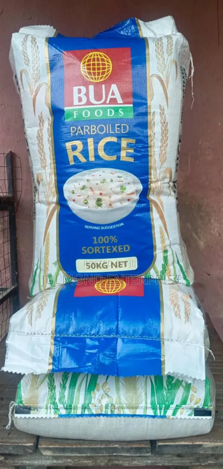 Bua Parboiled Rice 100% Sortexed Rice