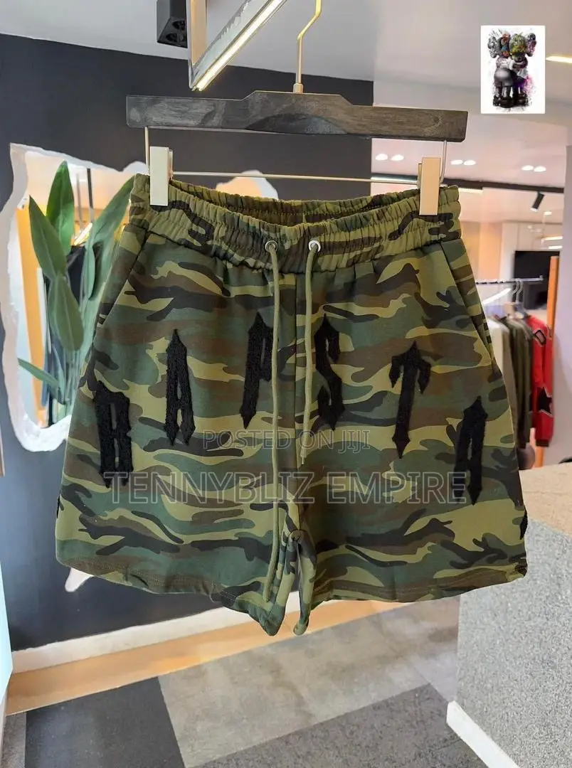 Pure Luxury Military-Inspired Trap Star Shorts and Long