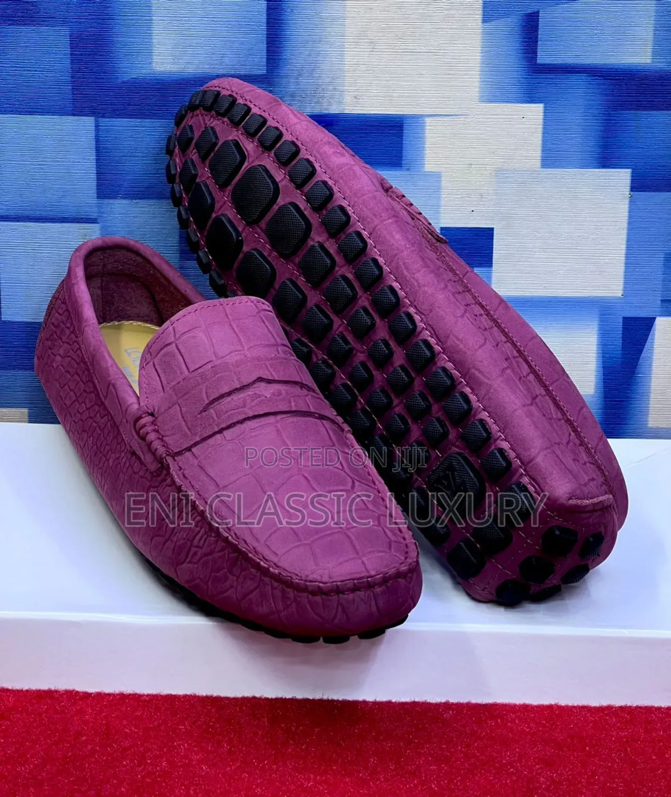 Classic Luxury Men's Loafers Shoes ๐ฏ Leather Well Branded