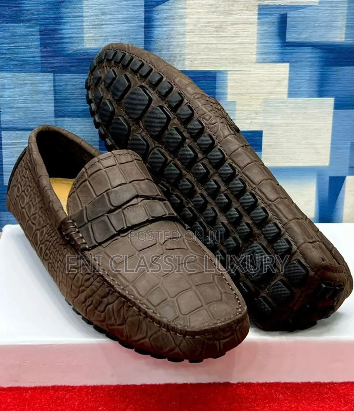 Classic Luxury Men's Loafers Shoes ๐ฏ Leather Well Branded