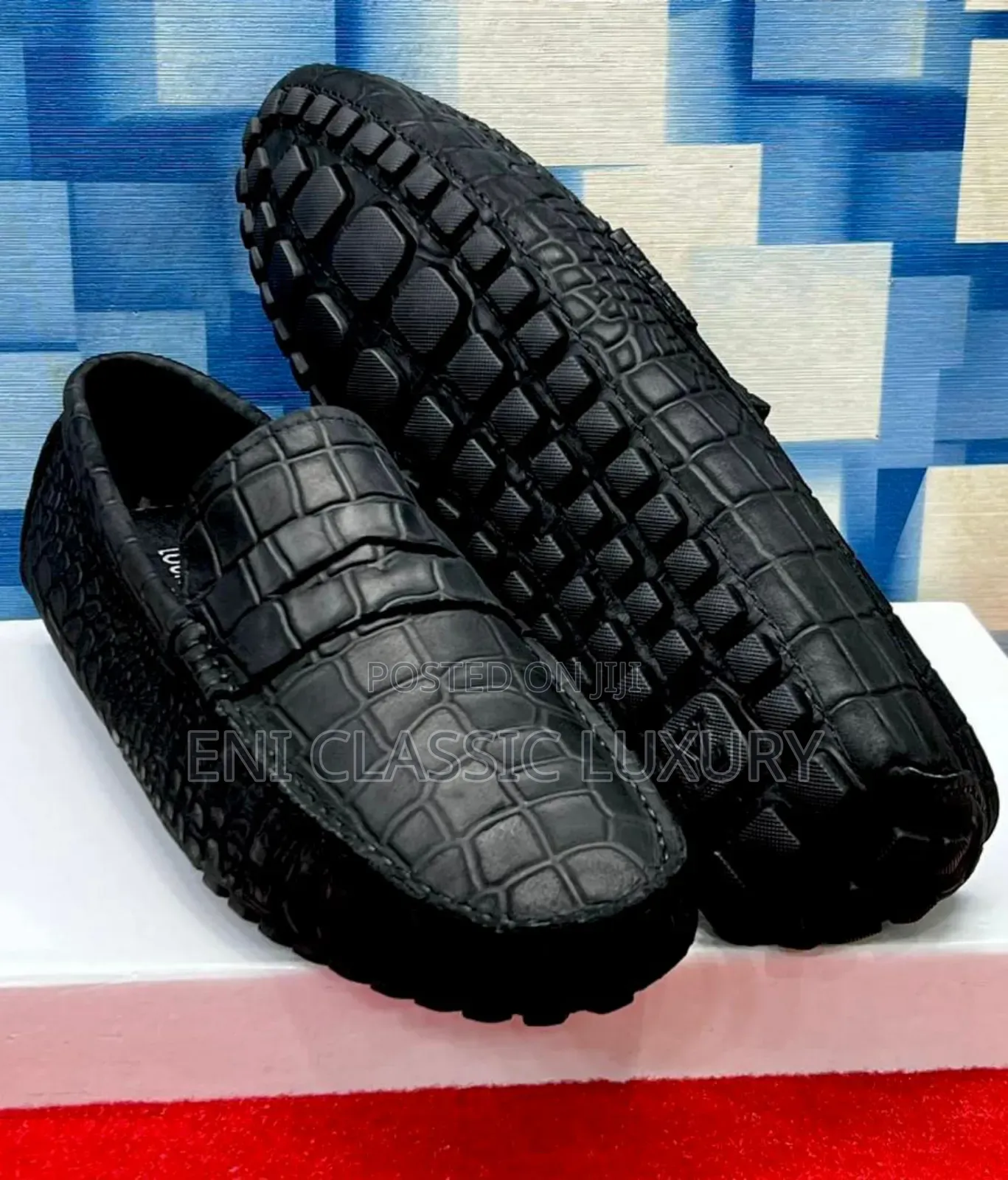 Classic Luxury Men's Loafers Shoes ๐ฏ Leather Well Branded