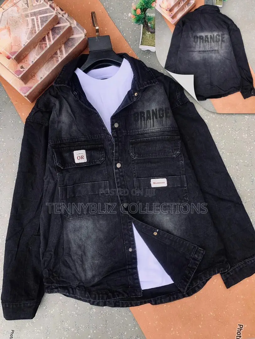 Most Wanted Latest Luxury Turkish Jean Black Jackets