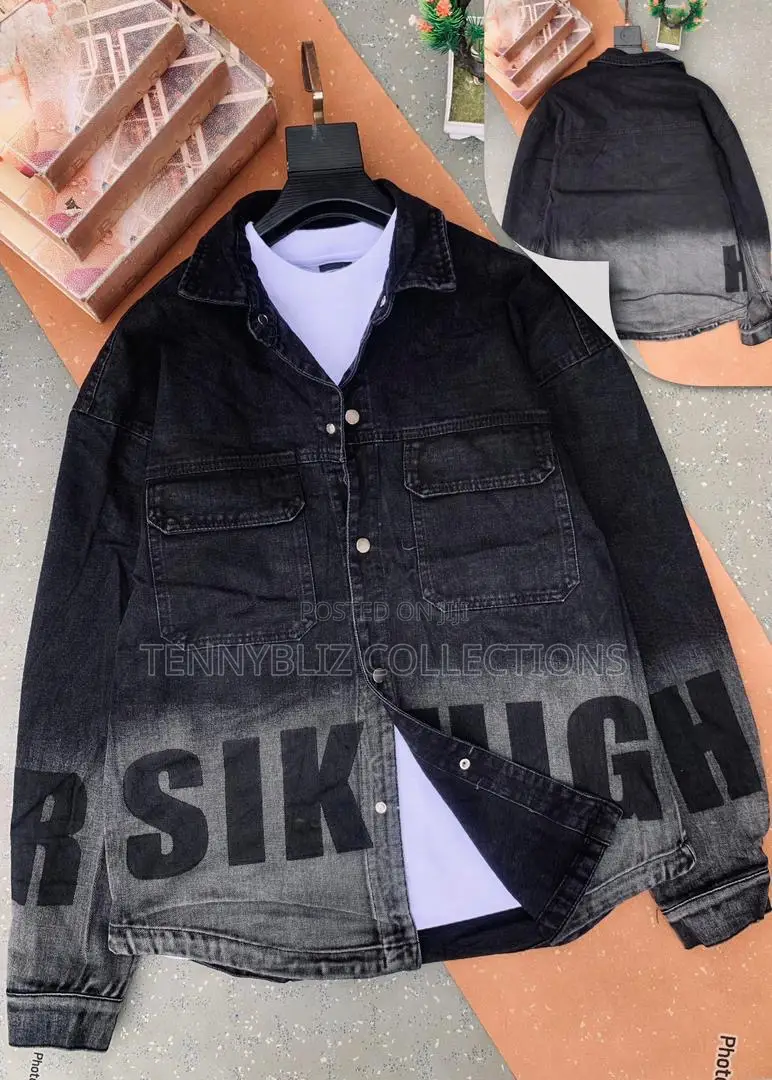 Most Wanted Latest Luxury Turkish Jean Black Jackets