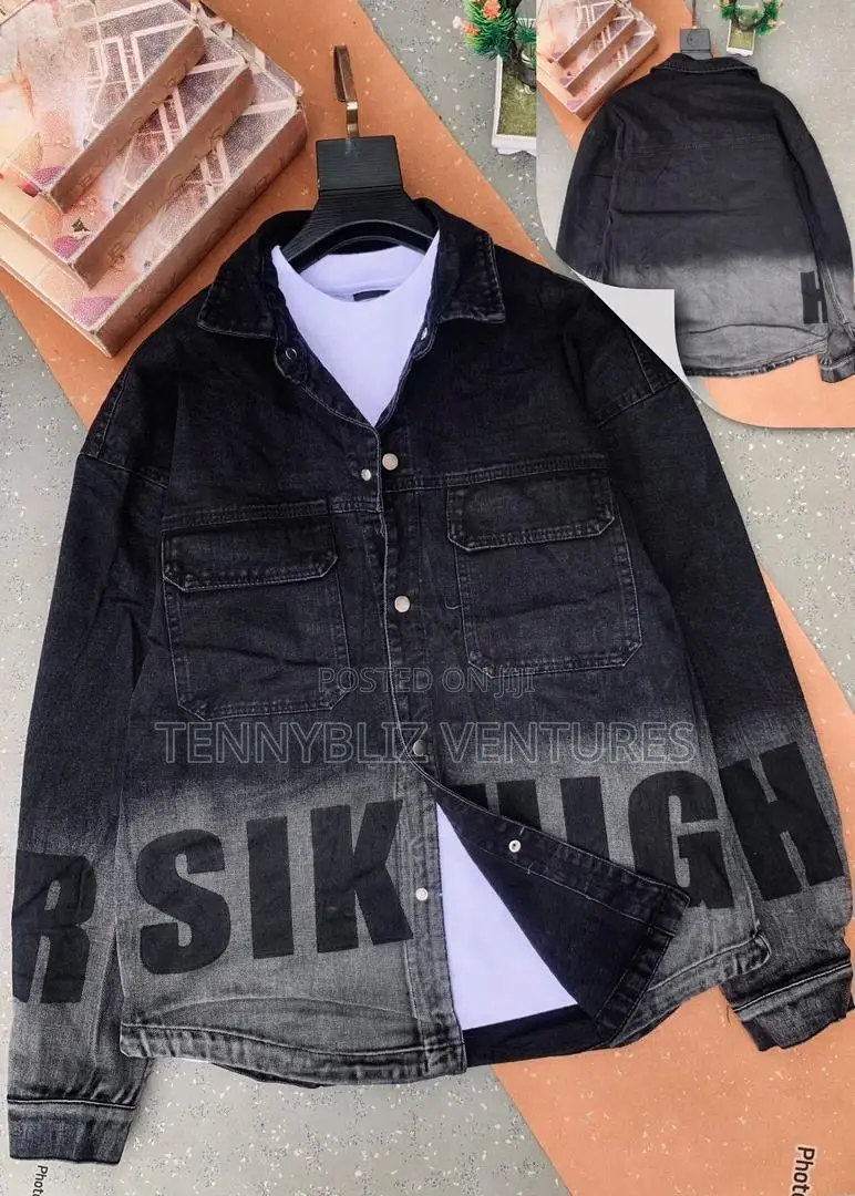 Most Wanted Latest Luxury Turkish Jean Black Jackets