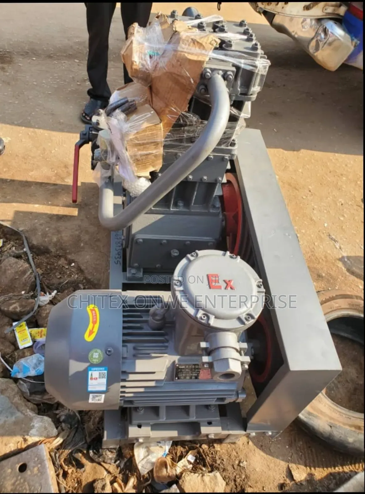 Gas LPG Transfer Pump Coupled With Electric Motor 1.5kw 2hp