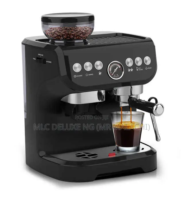 Semi Industrial Pro Coffee Espresso Machine With Grinder