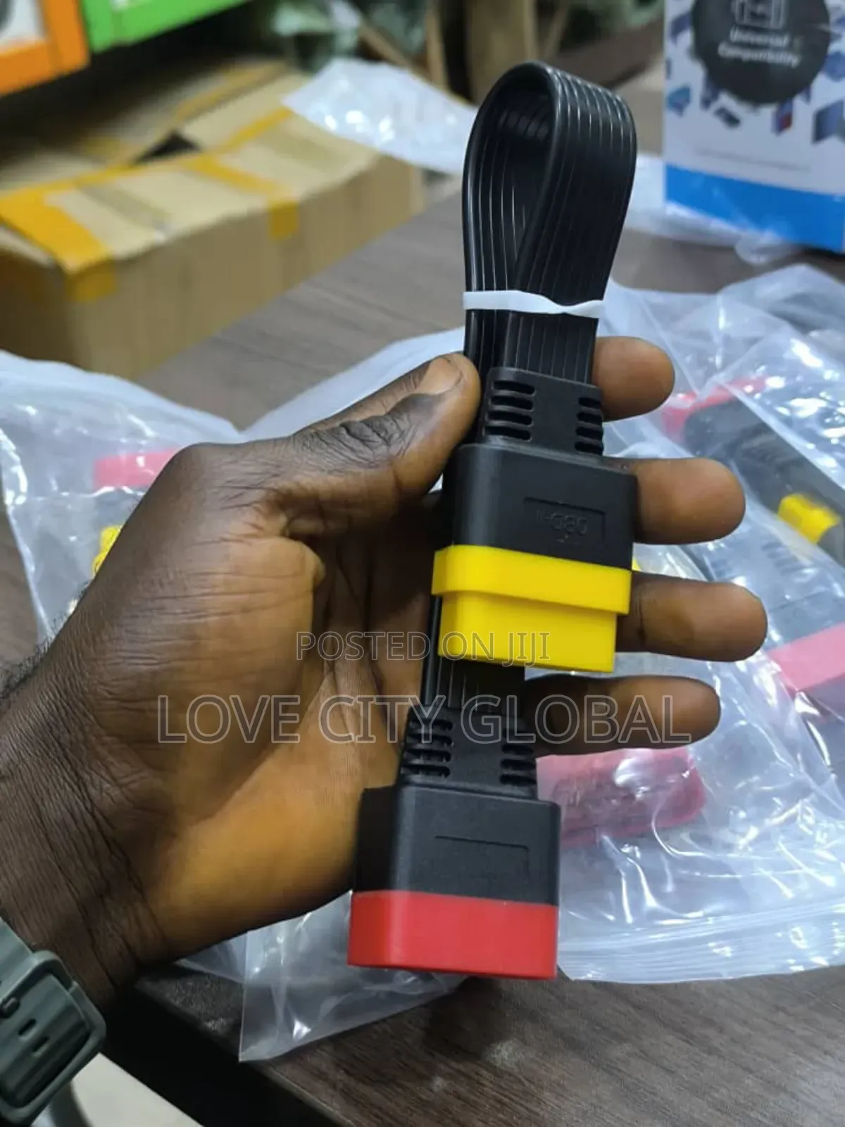 Obd2 to Obd2 Cable 36cm Diagnostic Obdii Extension Cable Car