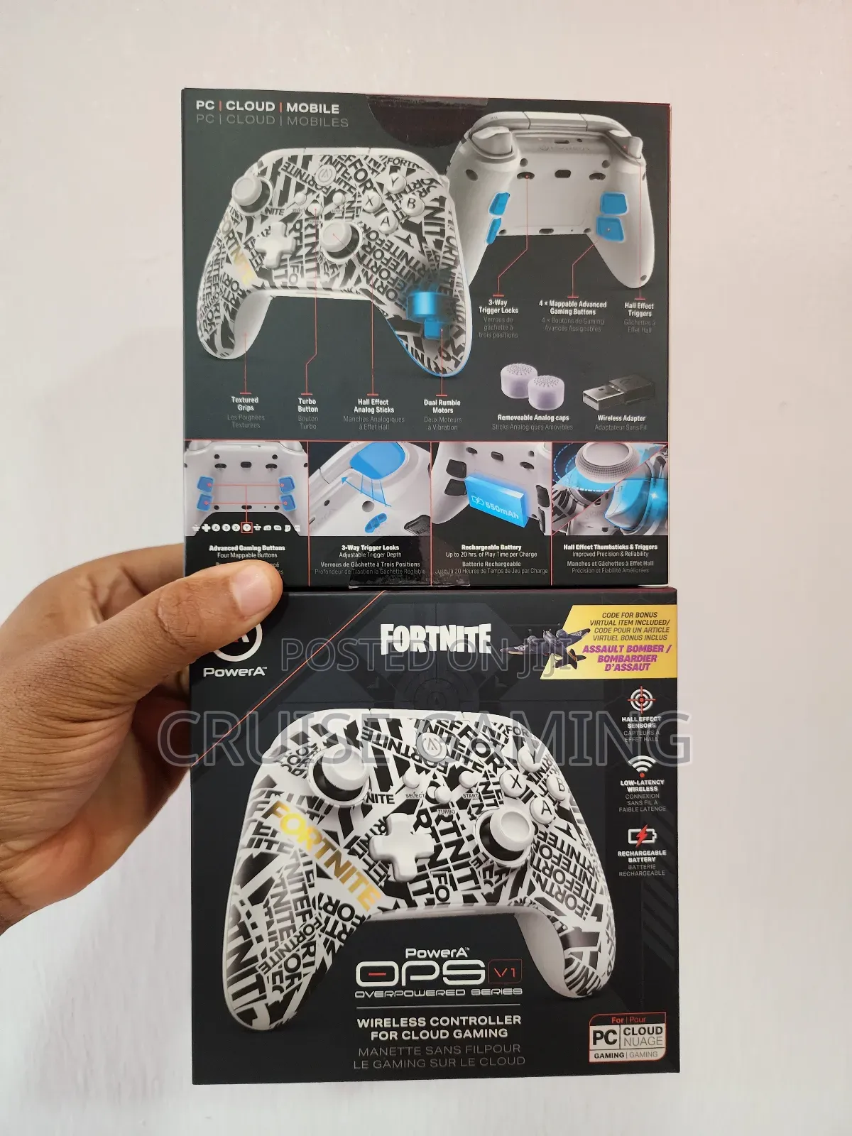 Powera OPS V1 Wireless Controller Pad Computer Playstation Back Button