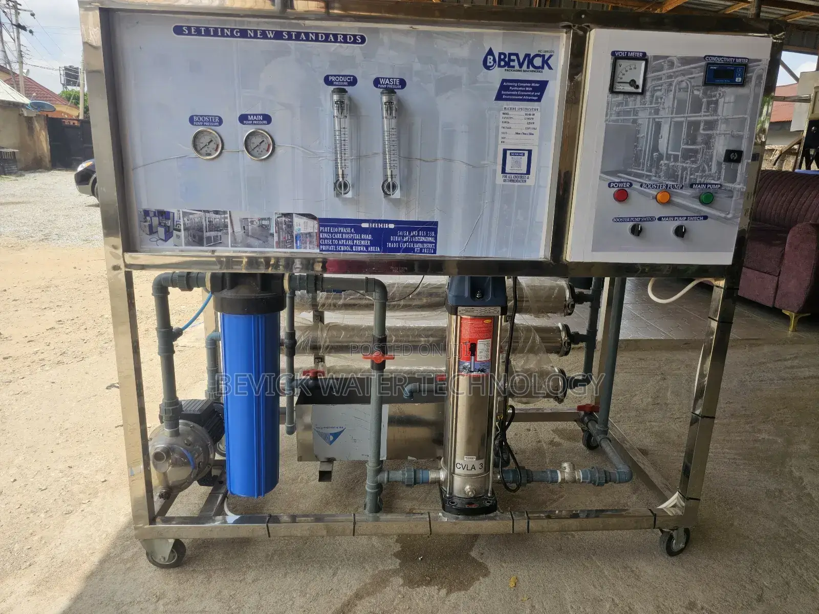 Complete Sachet Water Setup-Brand New Machines +Installation