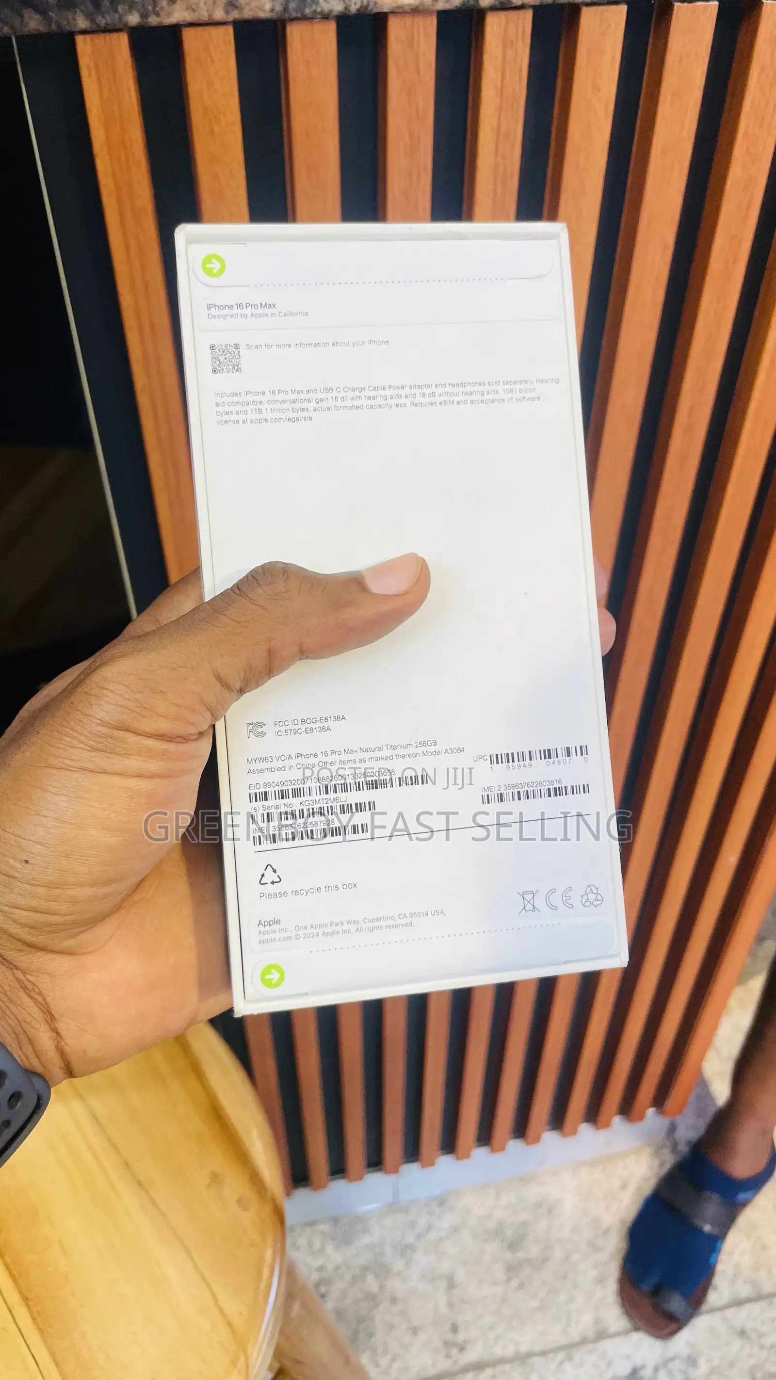 New Apple iPhone 16 Pro Max 256 GB