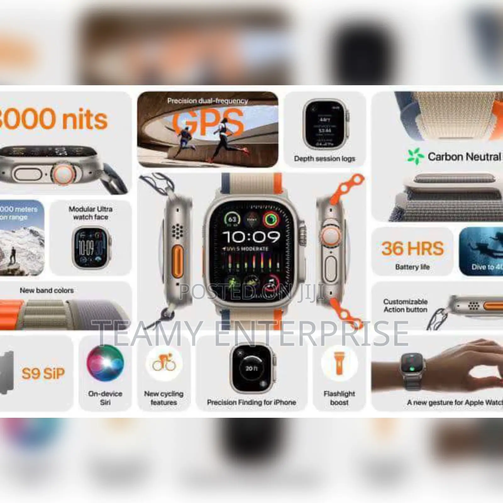7 in 1 Ultra 2 Smart Watch S100 49mm Series