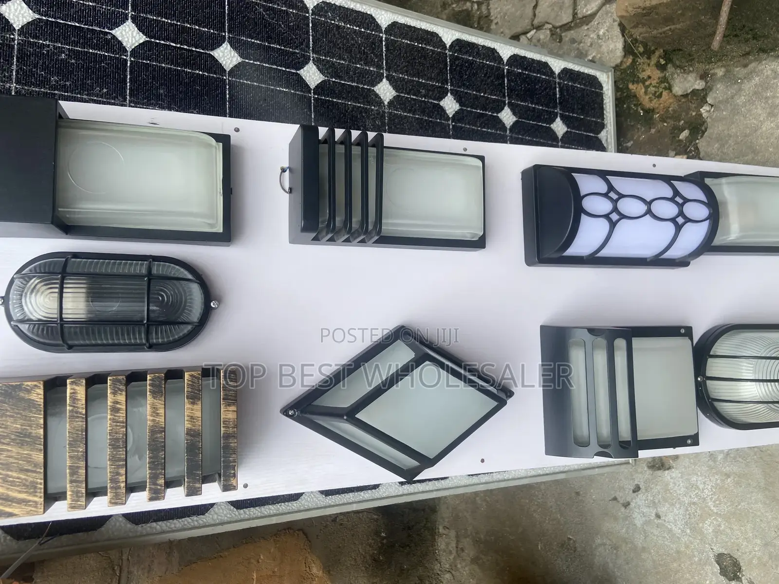 Modern Aluminium Outdoor Waterproof Wall Light E27 Lamp Ip65
