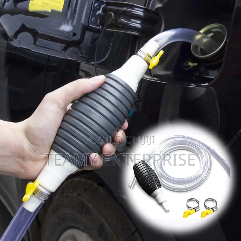 Manual Liquid Transfer Pump Kit - Water and Fuel Siphon