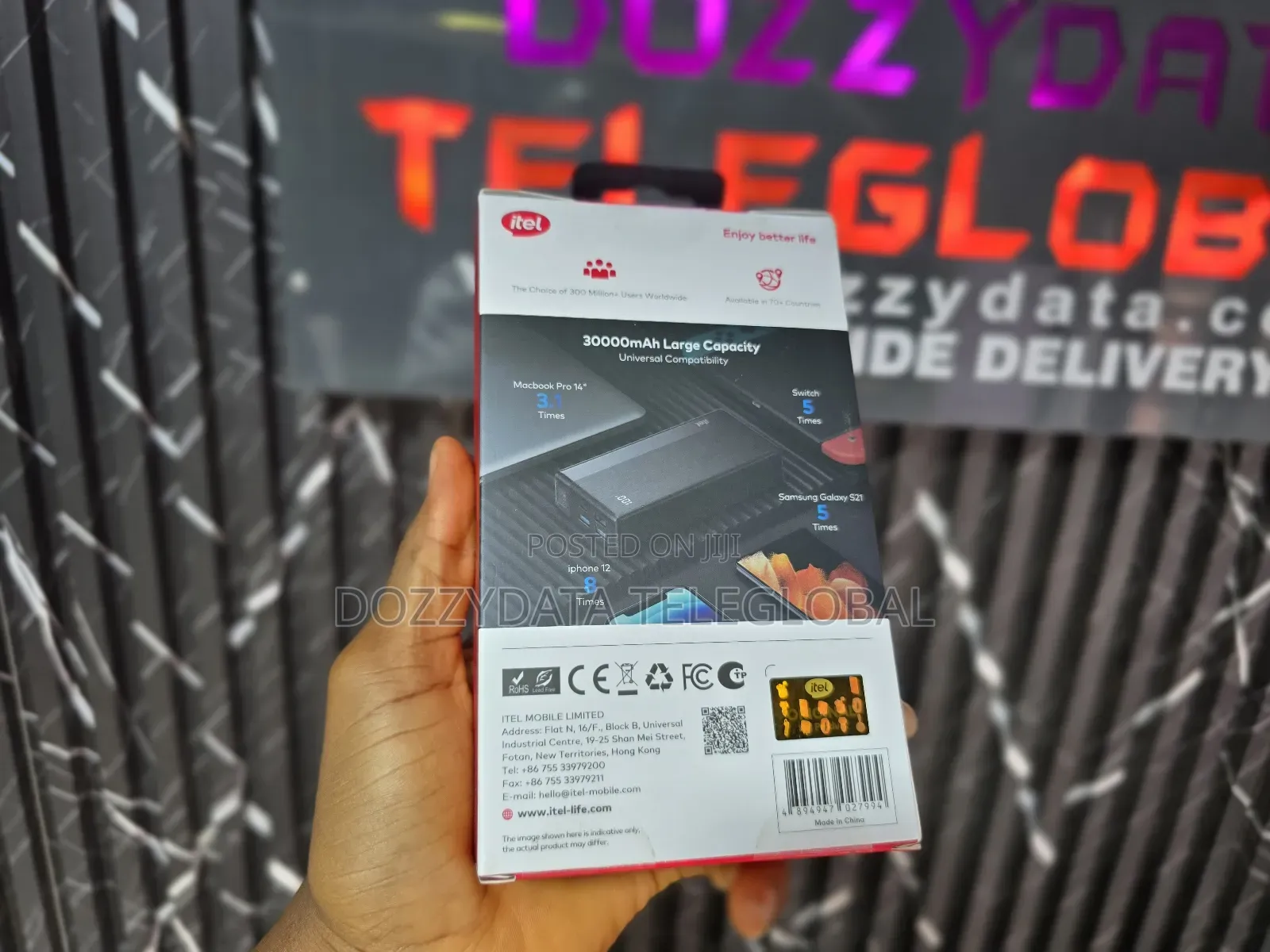 Itel 30000mah Powerpulse I 22.5w Powerbank
