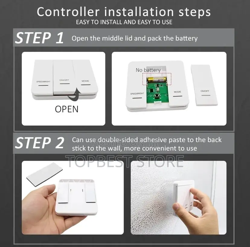 Running Water Flowing Light With Wireless Controller